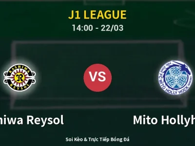 Kết Quả: Kashiwa Reysol 3-0 Mito Hollyhock – Highlight & Bàn Thắng | J1 League