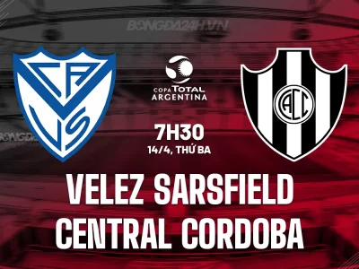 Velez Sarsfield vs Central Cordoba: Cơ hội vàng chiếm ngôi đầu bảng, dự đoán tỷ số bất ngờ!