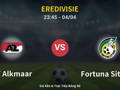 Soi Kèo AZ Alkmaar vs Fortuna Sittard – 23:45 04/04 | Nhận Định, Dự Đoán Tỷ Số