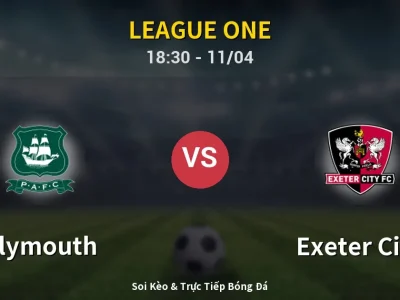 Soi Kèo Plymouth vs Exeter City – 18:30 11/04 | Nhận Định, Dự Đoán Tỷ Số