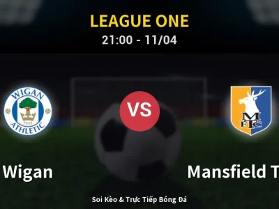 Soi Kèo Wigan vs Mansfield Town – 21:00 11/04 | Nhận Định, Dự Đoán Tỷ Số