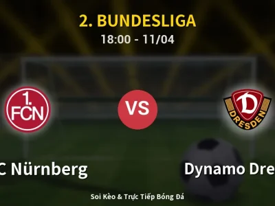 Soi Kèo 1. FC Nürnberg vs Dynamo Dresden – 18:00 11/04 | Nhận Định, Dự Đoán Tỷ Số