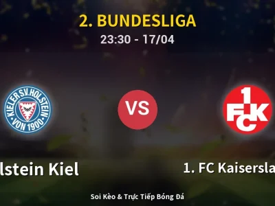 Soi Kèo Holstein Kiel vs 1. FC Kaiserslautern – 23:30 17/04 | Nhận Định, Dự Đoán Tỷ Số