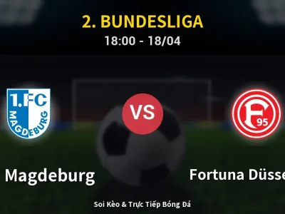 Soi Kèo 1. FC Magdeburg vs Fortuna Düsseldorf – 18:00 18/04 | Nhận Định, Dự Đoán Tỷ Số
