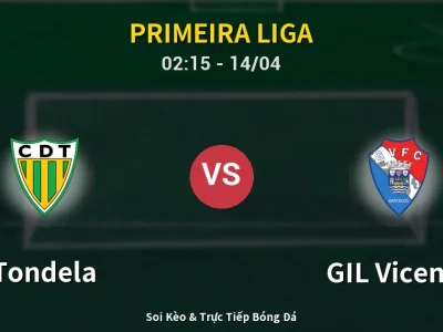 Kết Quả: Tondela 2-2 GIL Vicente – Highlight & Bàn Thắng | Primeira Liga