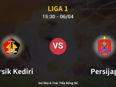 Kết Quả: Persik Kediri 0-0 Persijap – Highlight & Bàn Thắng | Liga 1