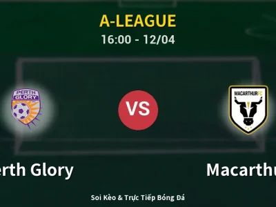 Kết Quả: Perth Glory 3-1 Macarthur – Highlight & Bàn Thắng | A-League