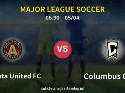 Kết Quả: Atlanta United FC 1-3 Columbus Crew – Highlight & Bàn Thắng | Major League Soccer