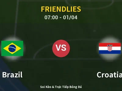 Kết Quả: Brazil 3-1 Croatia – Highlight & Bàn Thắng | Friendlies
