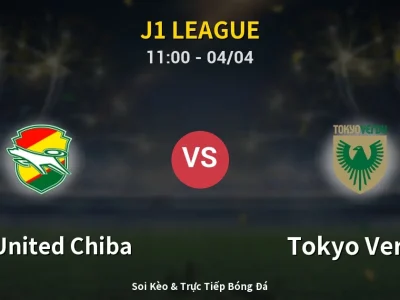 Kết Quả: JEF United Chiba 3-2 Tokyo Verdy – Highlight & Bàn Thắng | J1 League