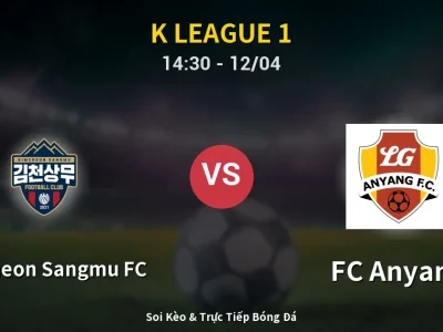 Kết Quả: Gimcheon Sangmu FC 1-1 FC Anyang – Highlight & Bàn Thắng | K League 1