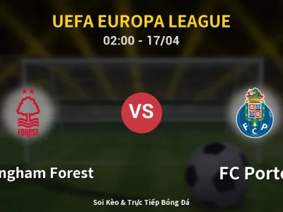 Kết Quả: Nottingham Forest 1-0 FC Porto – Highlight & Bàn Thắng | UEFA Europa League