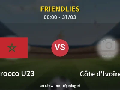Kết Quả: Morocco U23 2-2 Côte d’Ivoire U20 – Highlight & Bàn Thắng | Friendlies