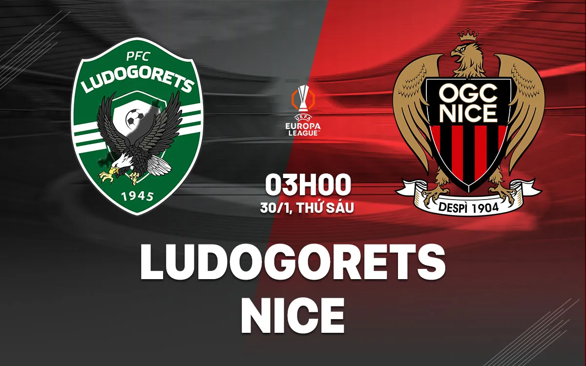 nhan dinh bong da du doan Ludogorets vs Nice cup c2 chau au europa league hom nay